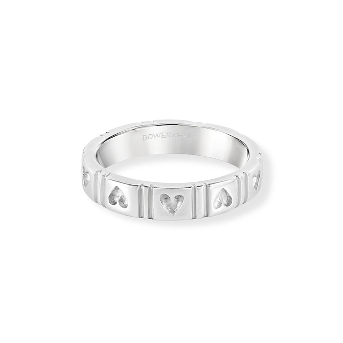 Dower & Hall Herald Of Hearts Twinkle Ring