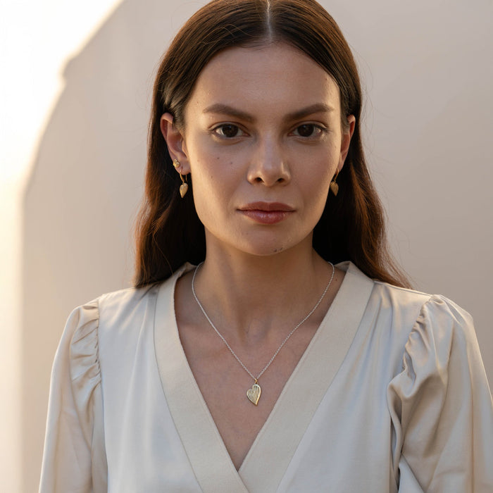 Dower & Hall Humbug Heart Pendant