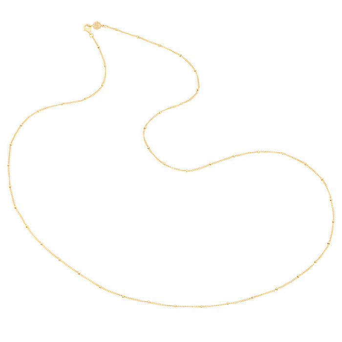 Dower & Hall Long Dotty Necklace Chain