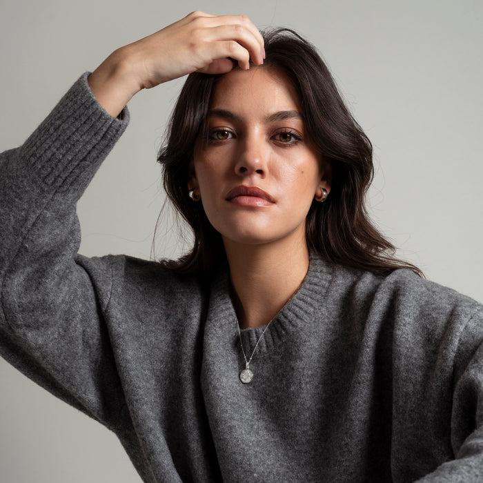 Dower & Hall Lucky Sixpence Necklace