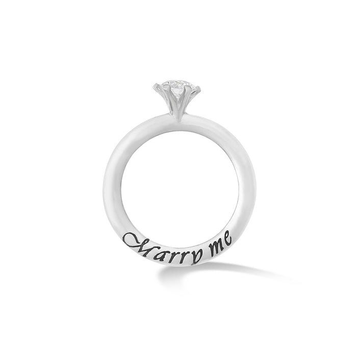 dower & hall 'Marry Me' Proposal Ring