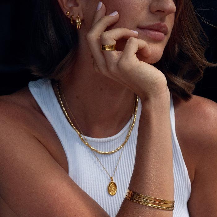 Dower & Hall Medium Signature Nugget Studs