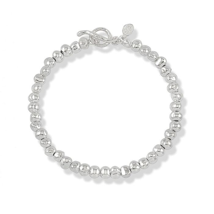 dower & hall Men's Chunky Signature Nugget Bracelet