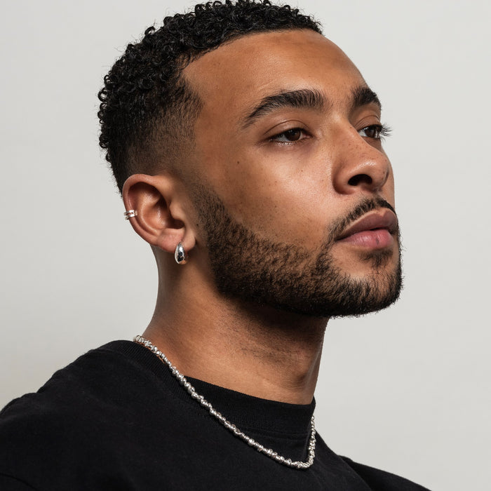 Dower & Hall Men's Double Bar Nomad Ear Cuff