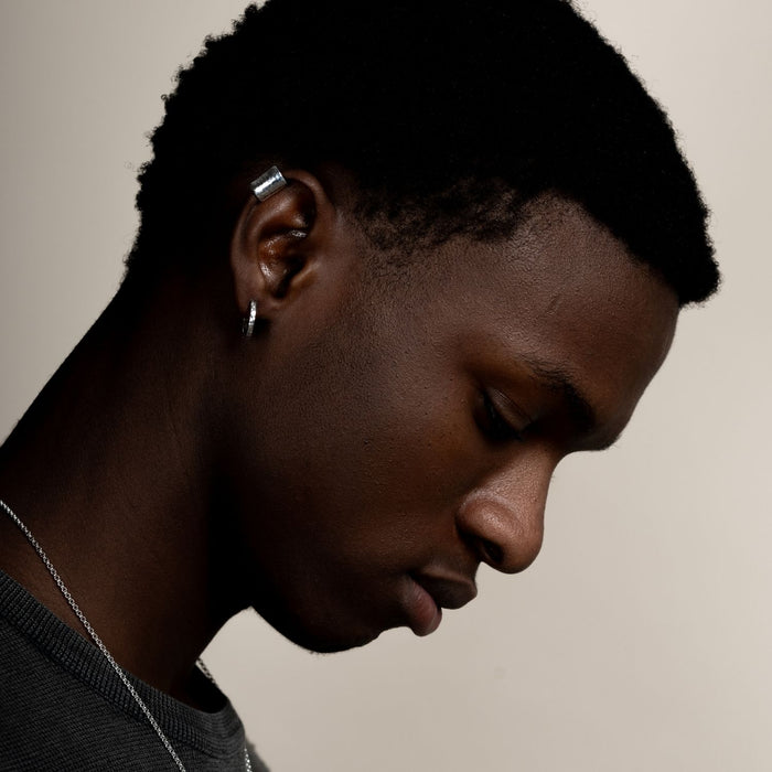 Dower & Hall Men's Long Straight Nomad Ear Cuff