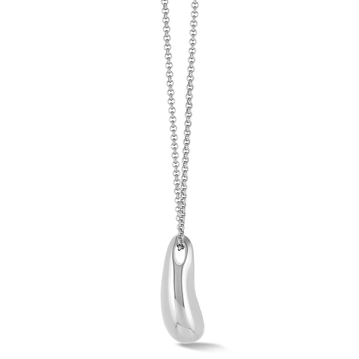 Dower & Hall Men's Lucky Teardrop Necklace