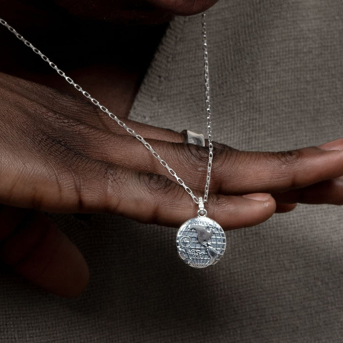 Dower & Hall Men's One World Talisman Necklace