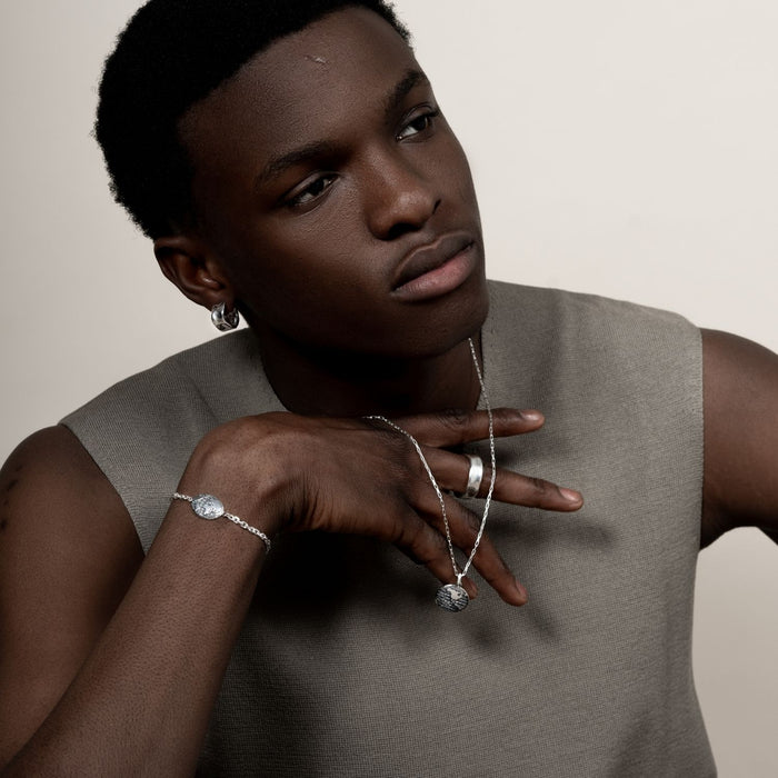 Dower & Hall Men's One World Talisman Necklace