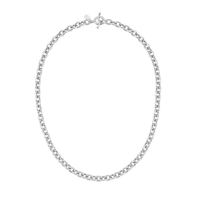 dower & hall Men's Oval Link Necklace Chain