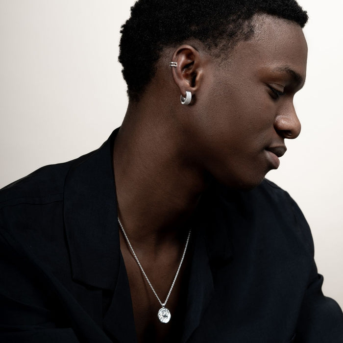 Dower & Hall Men's Peace Dove Talisman Necklace