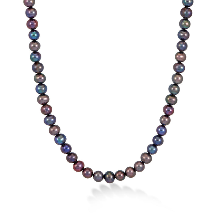 Dower & Hall Men's Peacock Freshwater Pearl Necklace