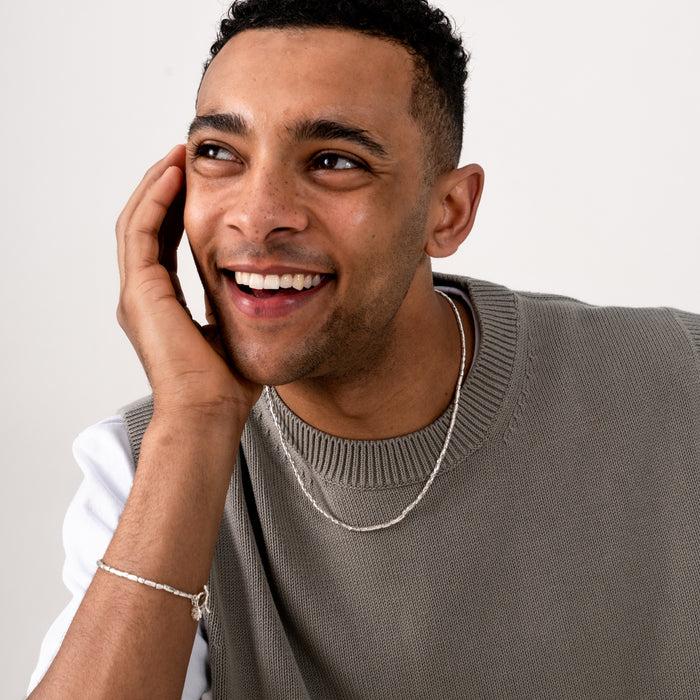 Dower & Hall Men's Rice Nomad Necklace