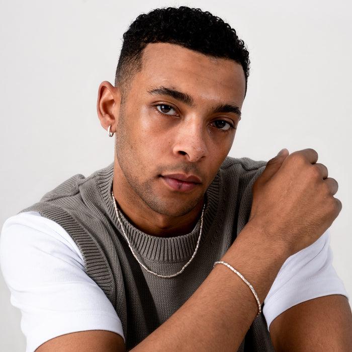 Dower & Hall Men's Rice Nomad Necklace