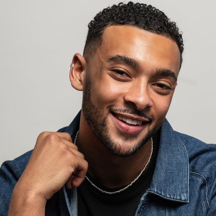 Dower & Hall Men's Signature Small Nugget Necklace