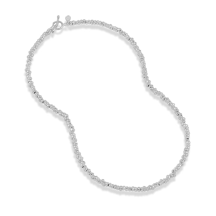 dower & hall Men's Signature Small Nugget Necklace