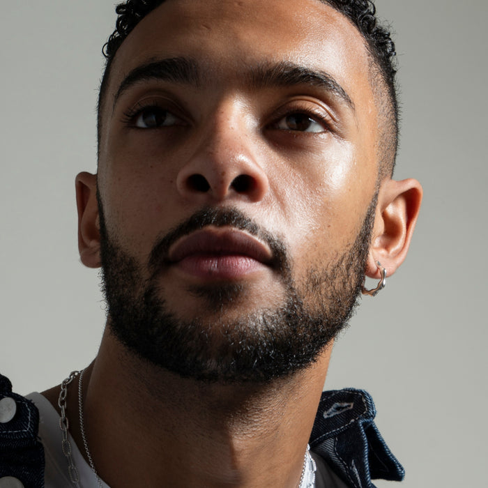 Dower & Hall Men's Single Waterfall Hinged Hoop