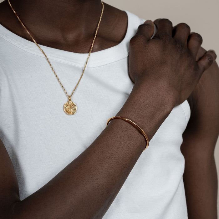 Dower & Hall Men's St. Michael Talisman Necklace