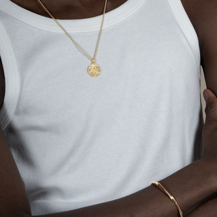 Dower & Hall Men's St. Michael Talisman Necklace