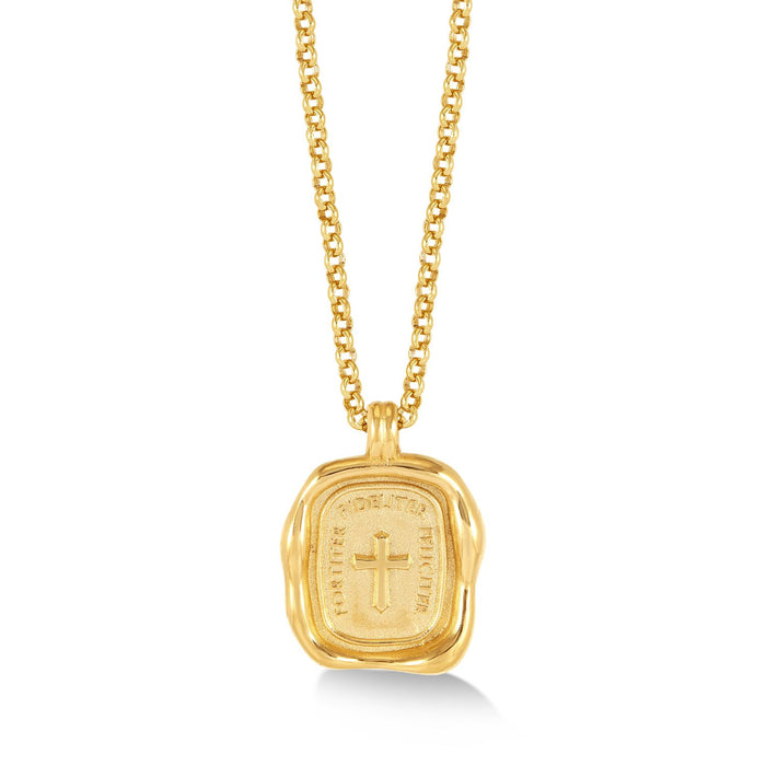 dower & hall Men's Success Talisman Necklace