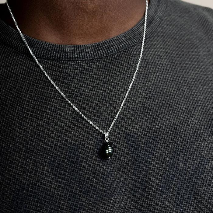 Dower & Hall Men's Tahitian Pearl Pendant
