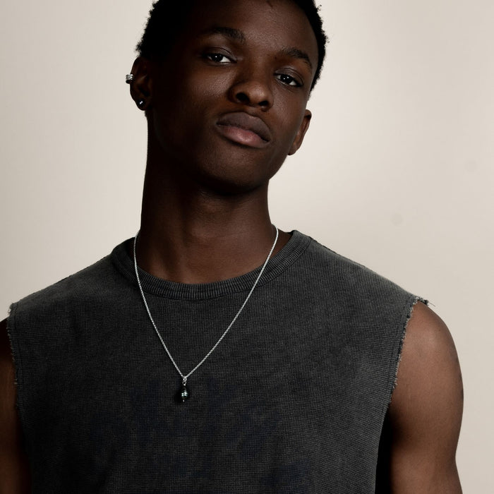 Dower & Hall Men's Tahitian Pearl Pendant