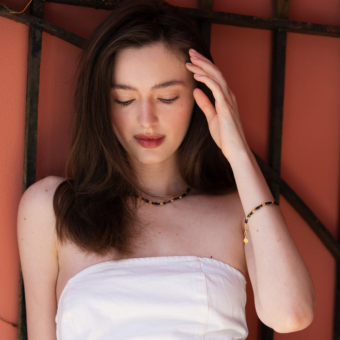 Dower & Hall Midnight Orissa Necklace