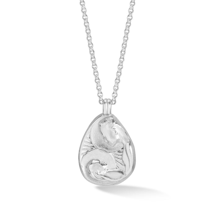 dower & hall Mother & Child Talisman Necklace