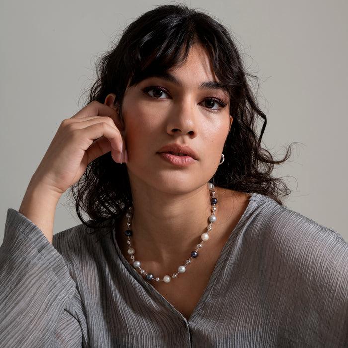 Dower & Hall Nugget & Mixed Freshwater Pearl Necklace