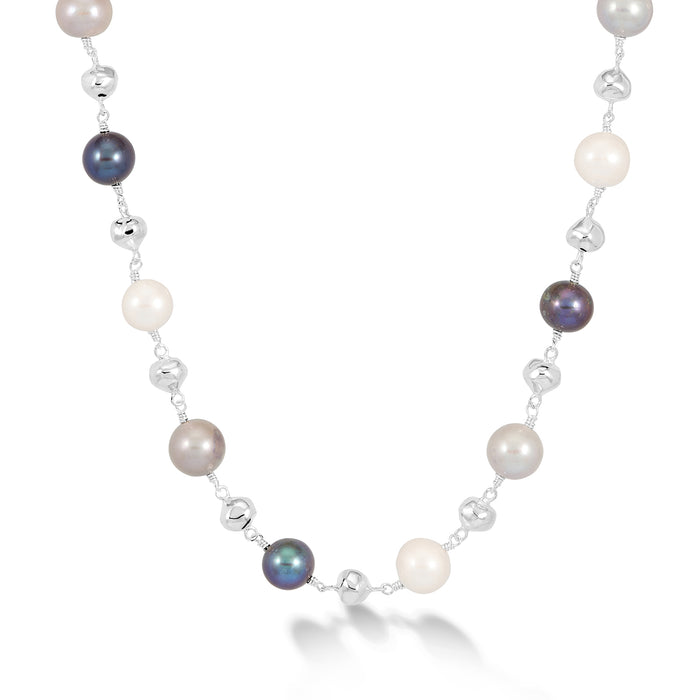 Dower & Hall Nugget & Mixed Freshwater Pearl Necklace