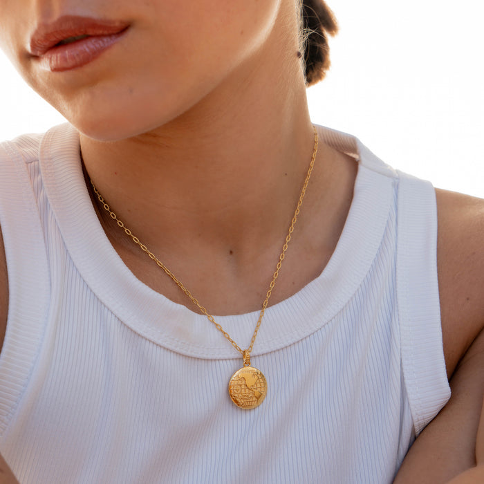 Dower & Hall One World Talisman Necklace