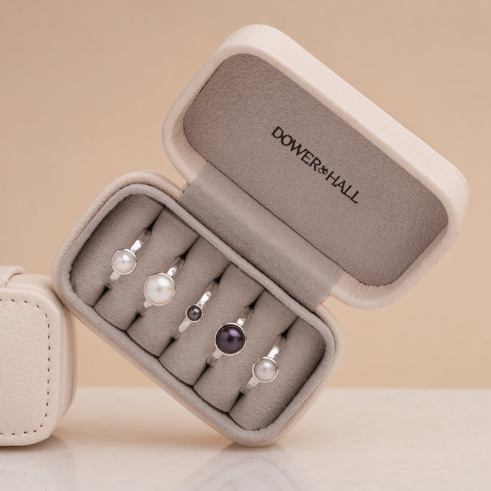 Dower & Hall Pearlicious Twinkle Stacking Rings