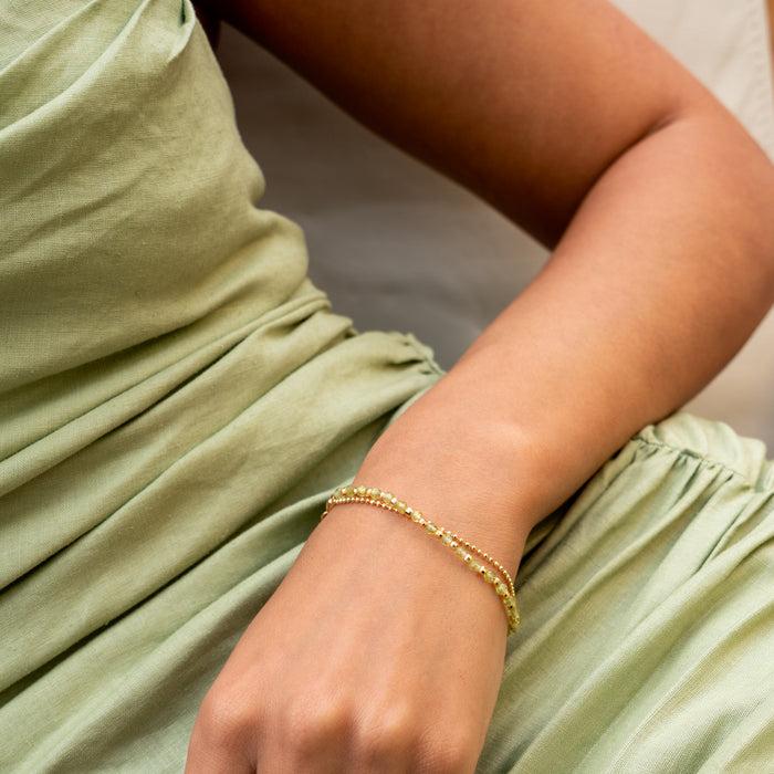 Dower & Hall Peridot Orissa Bracelet