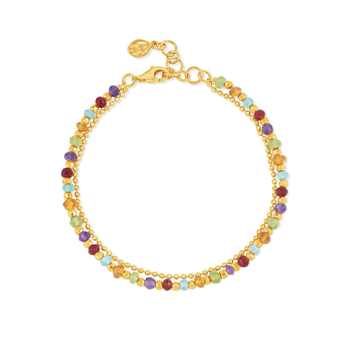 dower & hall Rainbow Orissa Bracelet