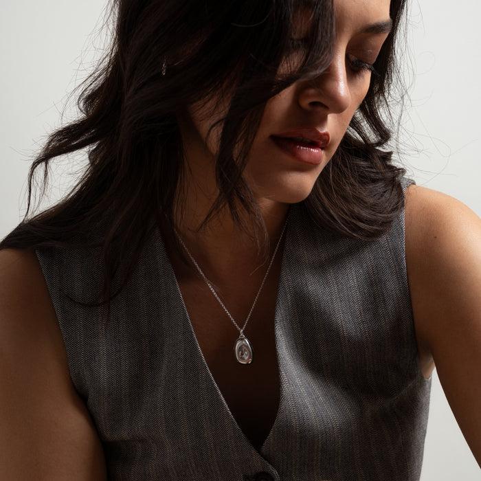 Dower & Hall Sculptural Pebble Locket