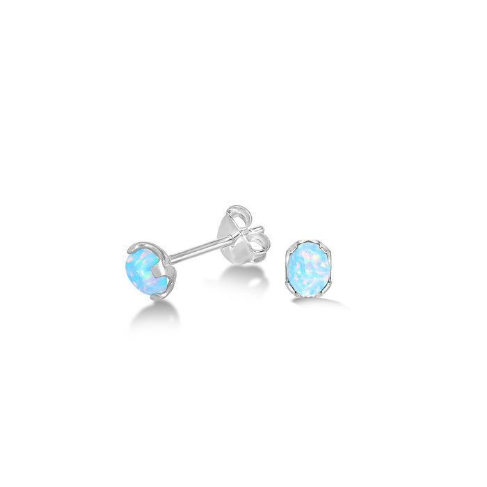 dower & hall Small Opal Array Studs
