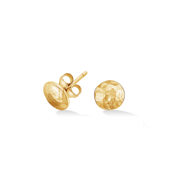 Dower & Hall Small Round Domed Disc Nomad Studs