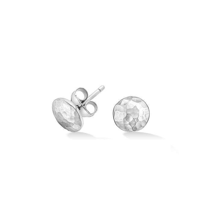 dower & hall Small Round Domed Disc Nomad Studs