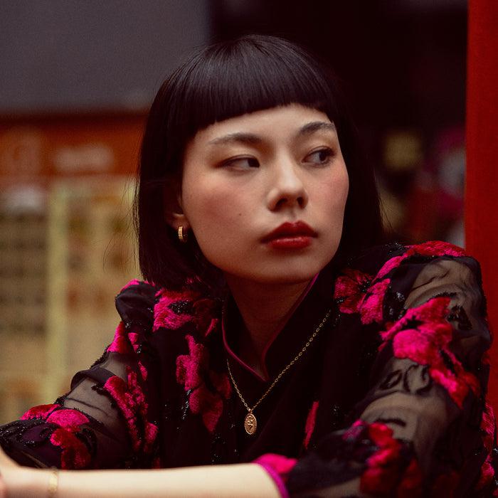 Dower & Hall Snake Talisman Necklace