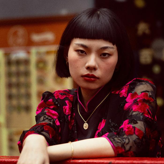 Dower & Hall Snake Talisman Necklace