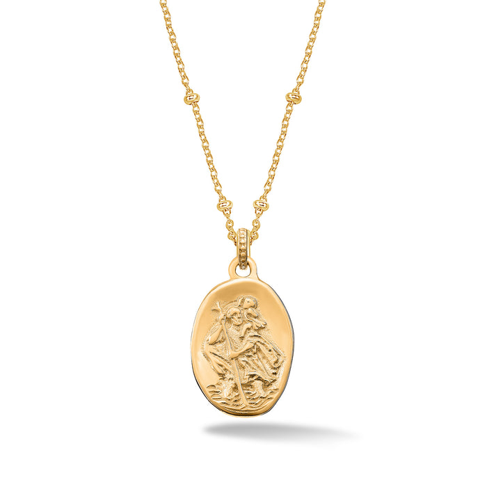 dower & hall St. Christopher Talisman Necklace
