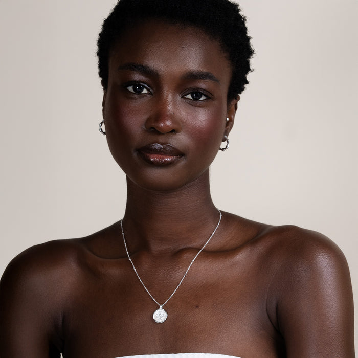 Dower & Hall Thistle Talisman Necklace