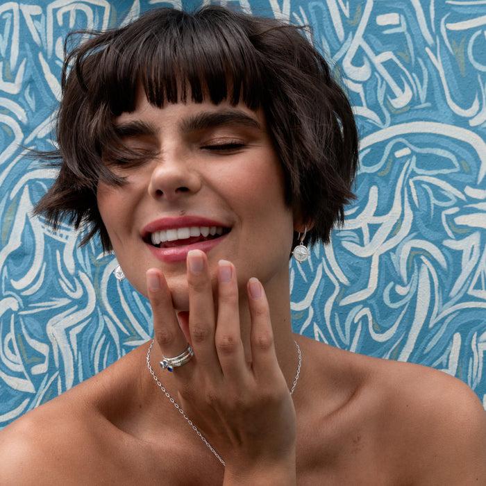 Dower & Hall True North Story Drop Earrings