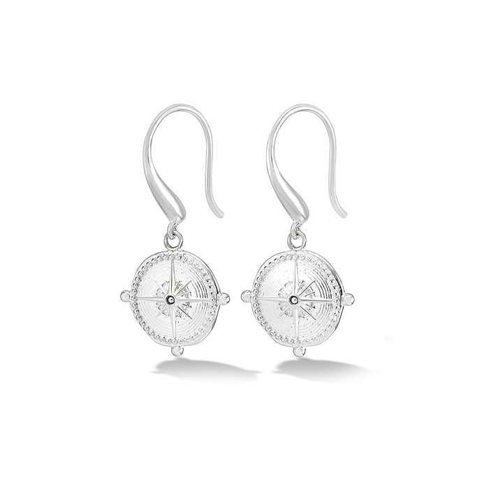 dower & hall True North Story Drop Earrings