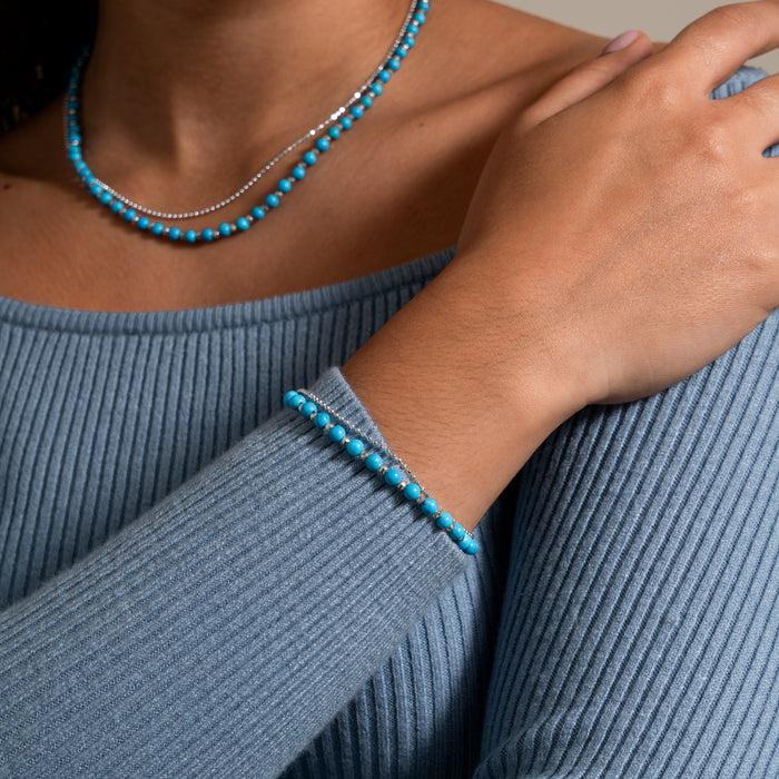 Dower & Hall Turquoise Blue Orissa Bracelet