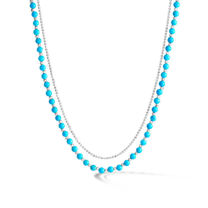 Dower & Hall Turquoise Blue Orissa Necklace
