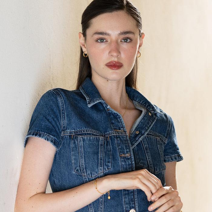 Dower & Hall Tutti Frutti Huggie Hoops