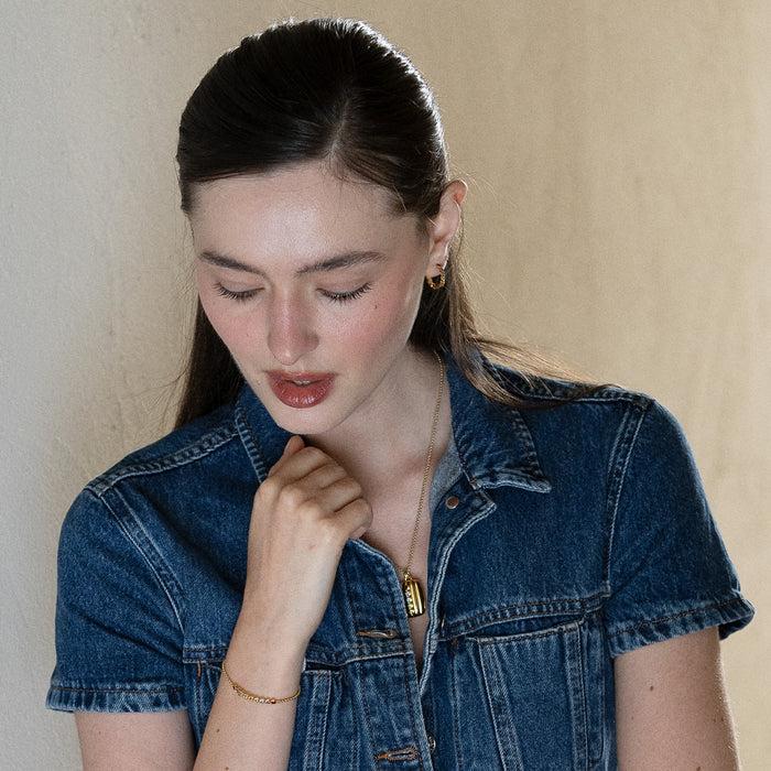 Dower & Hall Tutti Frutti Huggie Hoops