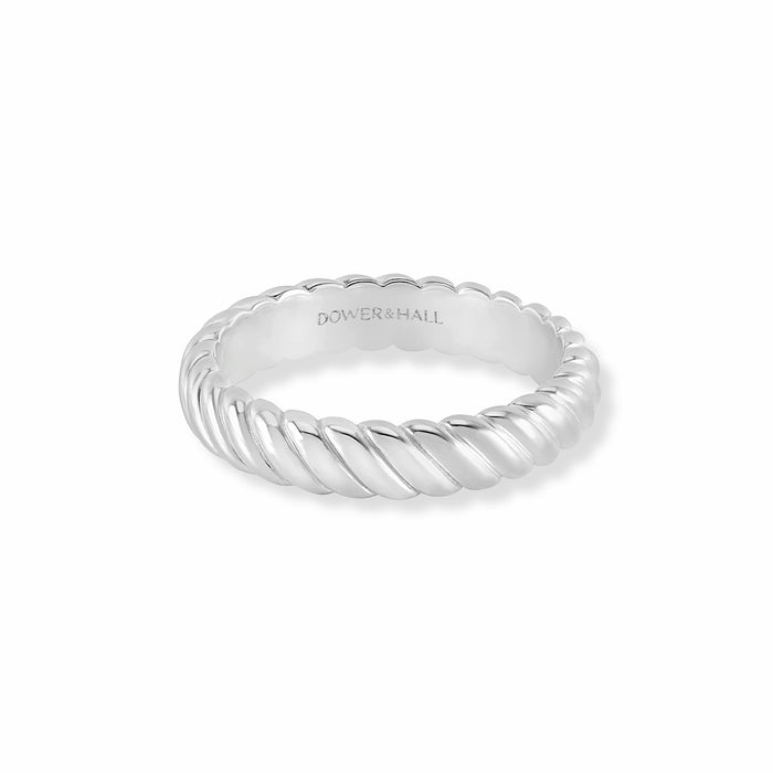 Dower & Hall Twist Twinkle Ring