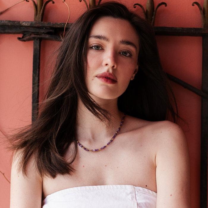 Dower & Hall Violet Orissa Necklace