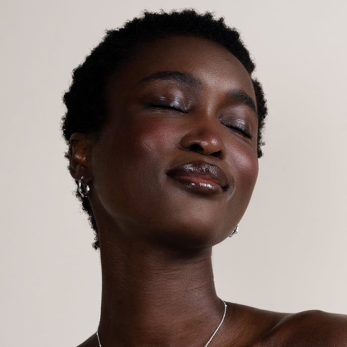 Dower & Hall Waterfall Hinged Huggie Hoops